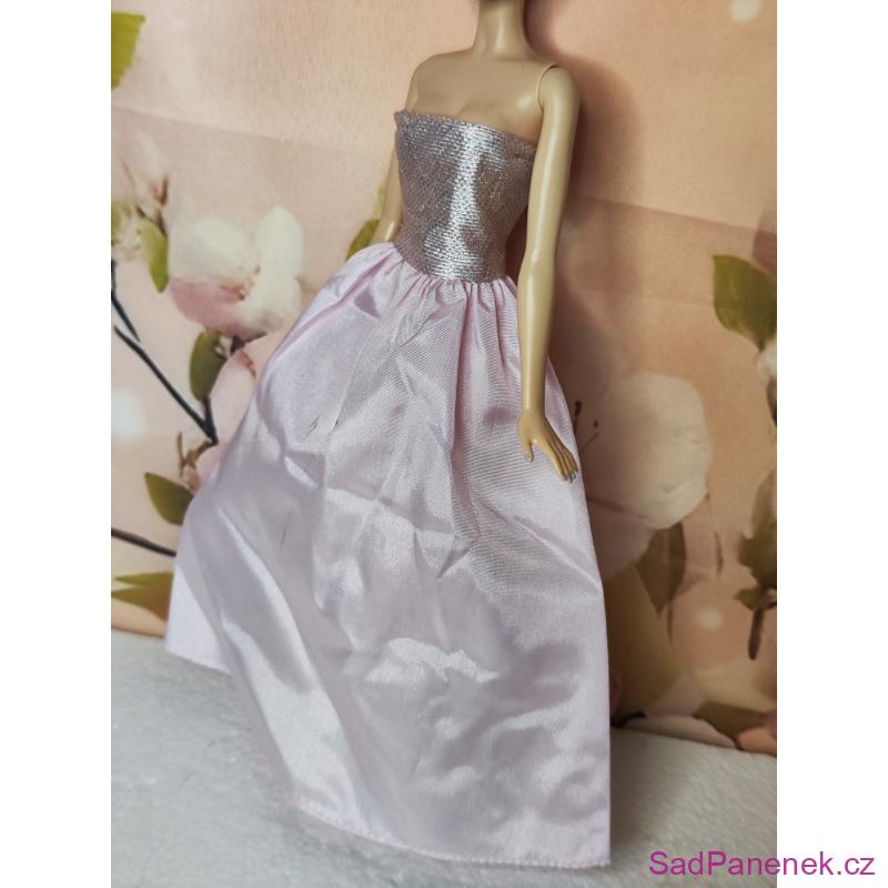 Růžové Barbie šaty