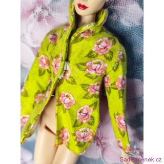 Kabátek s růžemi